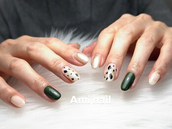 アミネイル 中野(Ami Nail)/ワンホンガーリーネイル