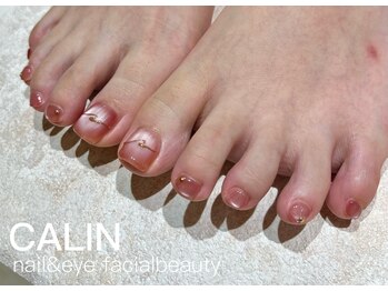 カラン 焼津店(CALIN)/FOOTピーチカラー