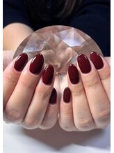 ムムネイル(Mum nail)/秋冬　ボルドーカラーオススメ♪