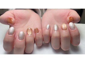 メオネイル(MEO NAIL)/マグネットxラメネイル
