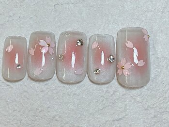 ネイルビート(NAIL BEAT)/チークネイル　桜　マグネット