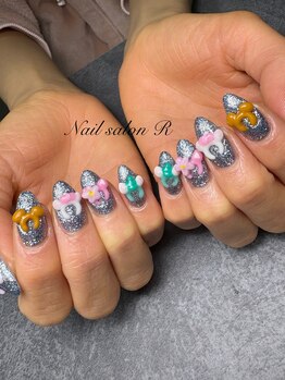 ラメワンカラー