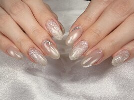 うるマグネット×レースネイル