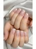 【hand】オフ込み◎指先を美しく魅せるフレンチネイル ￥6500