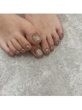 アンダーバーホワイトプラス 南海難波店(_WHITE+)/フットネイル