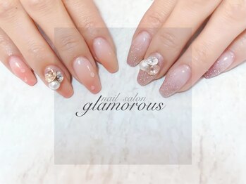 ネイルグラマラス 西新井店/《パラジェル》持ち込みスカルプ