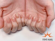 トヨネイル(TOYO NAIL)/金箔入りカラー
