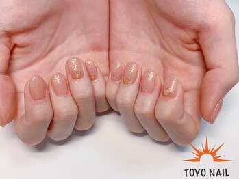 トヨネイル(TOYO NAIL)/金箔入りカラー