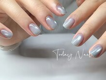 トゥデイ ネイル 新栄(Today Nail)/海　マグネットネイル