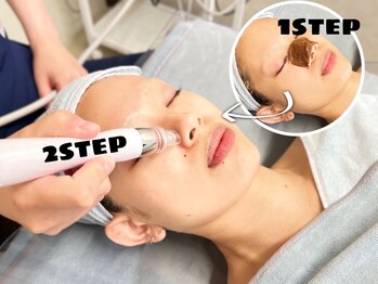 ビューティースタジオ ハンミ 福岡大名店(Beauty studio 韓美)/【3】2step 毛穴洗浄