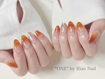 ワンバイリアンネイル 立川店(ONE by Rian Nail)の写真/深爪でお悩みの方も、長さ出しで理想の指先へ☆人気のマグネットも種類豊富にご用意◎《ラメグラ3990円～》