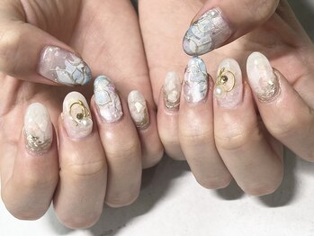 アートルーム チャチャ(artroom chacha)/ニュアンスフラワーネイル