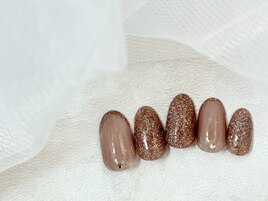マグネットネイル/細フレンチ