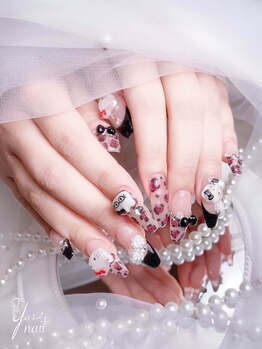 ユリネイル(Yuri nail)/レオパードネイル