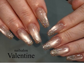 ネイルサロン ヴァレンタイン(nailsalon Valentine)の写真/snsフォロワー5万人の最新デザイン！季節ごとに変わる定額ネイルはオフィスから派手めまで対応可能♪