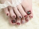 bordeaux nail