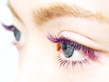 アイネイル(eyenail)/下まつげにもカラーエクステ♪