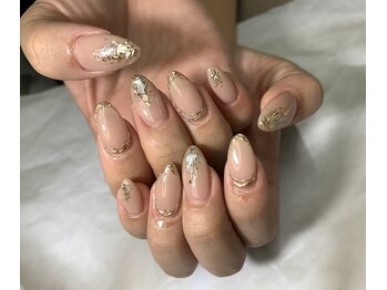 エナネイル(ENA nail)/ベージュデザイン
