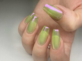 【スカルプ】シースルーnail