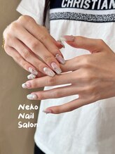 ネコ(Neko)/ワンホンネイル　埋め尽くし