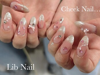 リブネイル(Lib Nail)/定額ワンホンデザイン♪