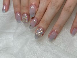 恵比寿/ オーロラネイル