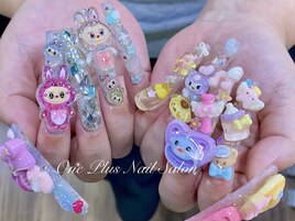 #ラブブ#ロングネイル