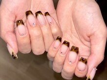 エイト ネイル 渋谷駅前店(eight nail)/べっこうフレンチ