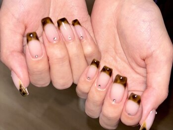 エイト ネイル 渋谷駅前店(eight nail)/べっこうフレンチ