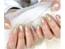 ネイルリュンヌ(nail lune)の雰囲気(うるちゅるマグネットの上品ニュアンスデザイン)