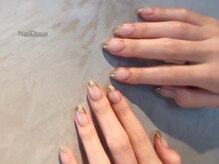 ネイル ドゥ 岡山駅前店(Nail Doux)/☆ミラーフレンチ☆