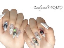 ジュエリーネイル タカコ(Jewelry nail TAKAKO)/オリジナルパーツネイル