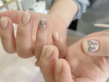 ネイルリブラ(Nail Libra)/リボンネイル