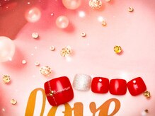 ムスビ(musubi)/3月【フット】定額アート