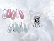 ネイルサロン エアフォルク 銀座(Erfolg)/春にぴったり桜ネイル