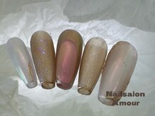 アムールユシマテン 上野湯島店(Amour)/キラキラ秋のネイルコース¥7980