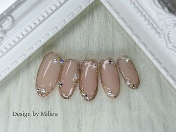 ミリュウ(Milieu)/ワンカラーミラーパール