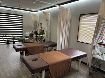 ヒカリノ接骨院 整体院 西岐阜/【施術ベッド4】