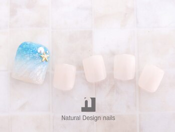 ナチュラルデザイン 品川本店(Natural Design)/オフ込アート2本込フット