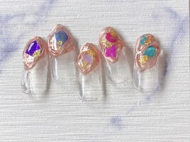 ミラーシェルネイル