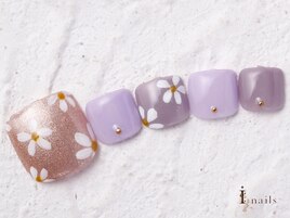 春色フラワーネイル8480円