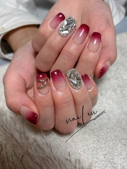 ネイリュー(naiLiu)/キラキラ リングネイル