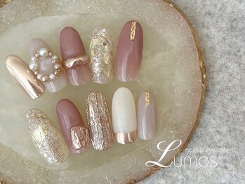 ルーモス 桜川店(Lumos)//クリスマスネイル/リース