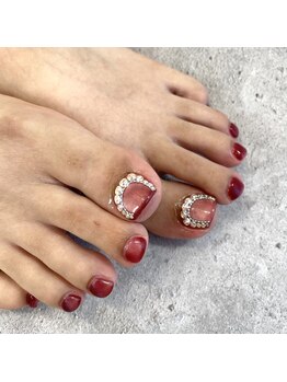 アンドエミニー エン ラボーテ(& EMINY 艶 la beaute)/マグネットネイル