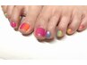 【FOOT】持ち込みデザインネイル☆彡通常¥11,000↓↓