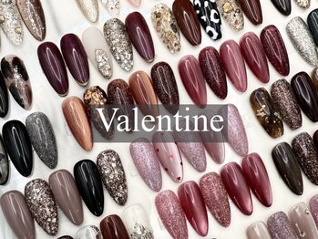 ネイルサロン ヴァレンタイン(nailsalon Valentine)の写真/snsフォロワー5万人の最新デザイン！季節ごとに変わる定額ネイルはオフィスから派手めまで対応可能♪