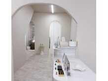 白を基調とした癒しの空間♪