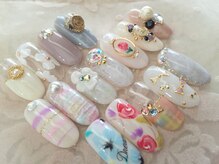 カーサネイル(casa-nail)の雰囲気（手描きアート~ビジュー、デザインを豊富にご用意しております☆）