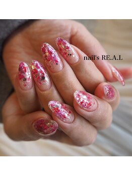ネイルズリアル(nail's REAL)/押し花ネイル