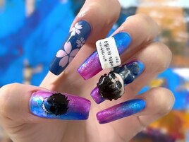 新宿３dネイル コナンネイル